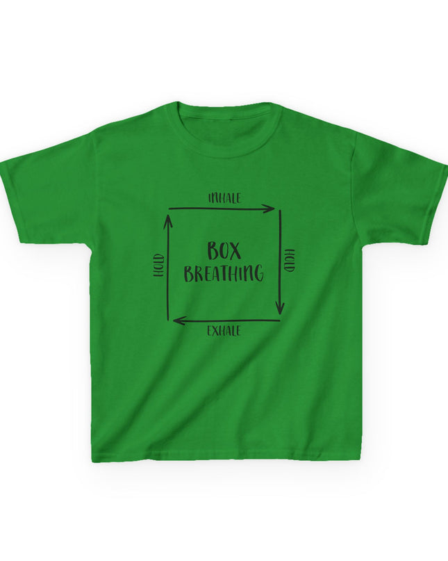 "Box Breathing" Kids Heavy Cotton Tee