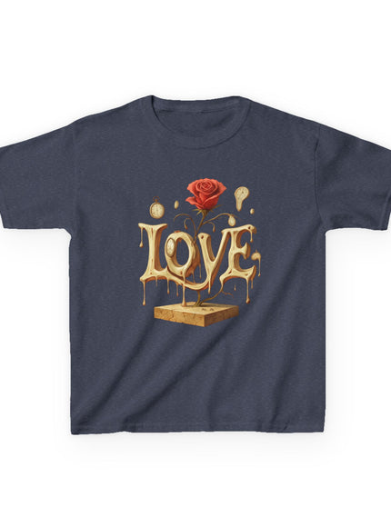 "Love (Salvador Dali style)" Kids Heavy Cotton Tee