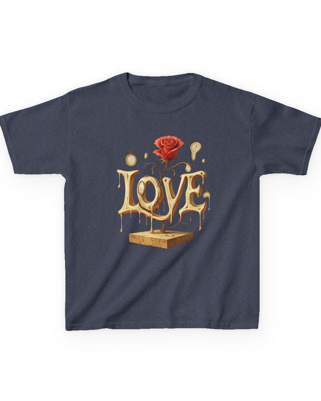 "Love (Salvador Dali style)" Kids Heavy Cotton Tee