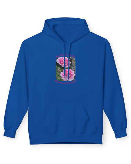 "Blessed and Beautiful" Unisex Adult Midweight Softstyle Fleece Hoodie