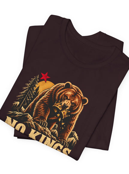 "No Kings California" Unisex Jersey Short Sleeve Tee