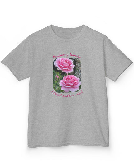 "Blessed and Beautiful" Kids Heavy Cotton Tee