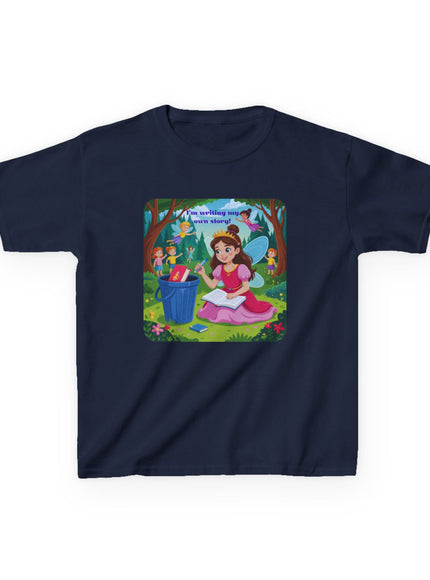 "I'm Writing my Own Story!" Kids Heavy Cotton Tee
