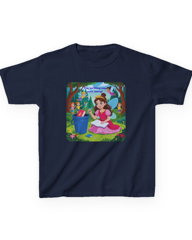 "I'm Writing my Own Story!" Kids Heavy Cotton Tee