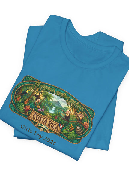 "Costa Rica - Girl's Trip" Unisex Jersey Short Sleeve Tee