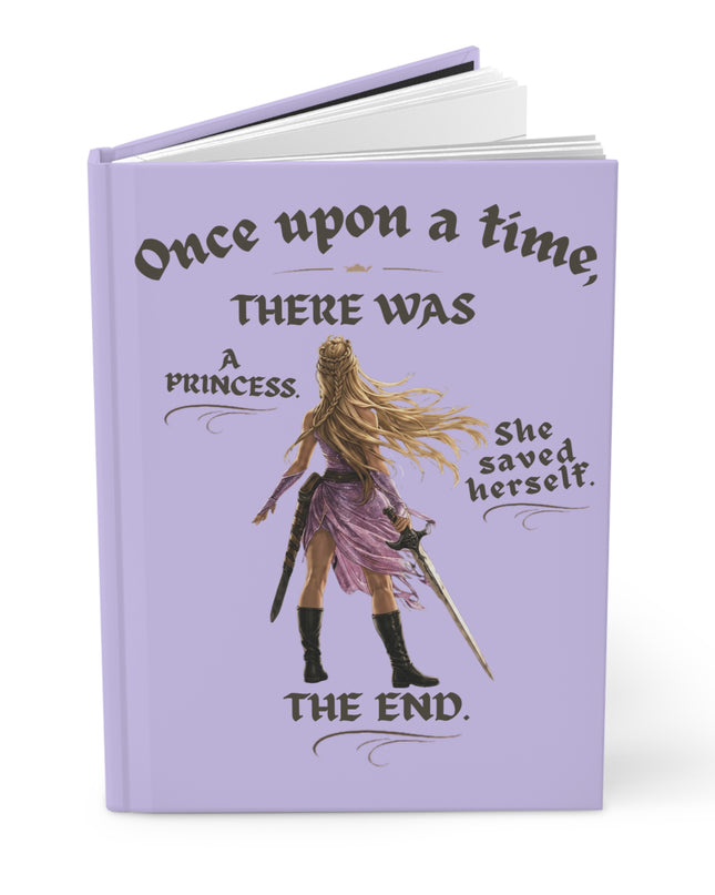 "She Saved Herself" Hardcover Journal Matte
