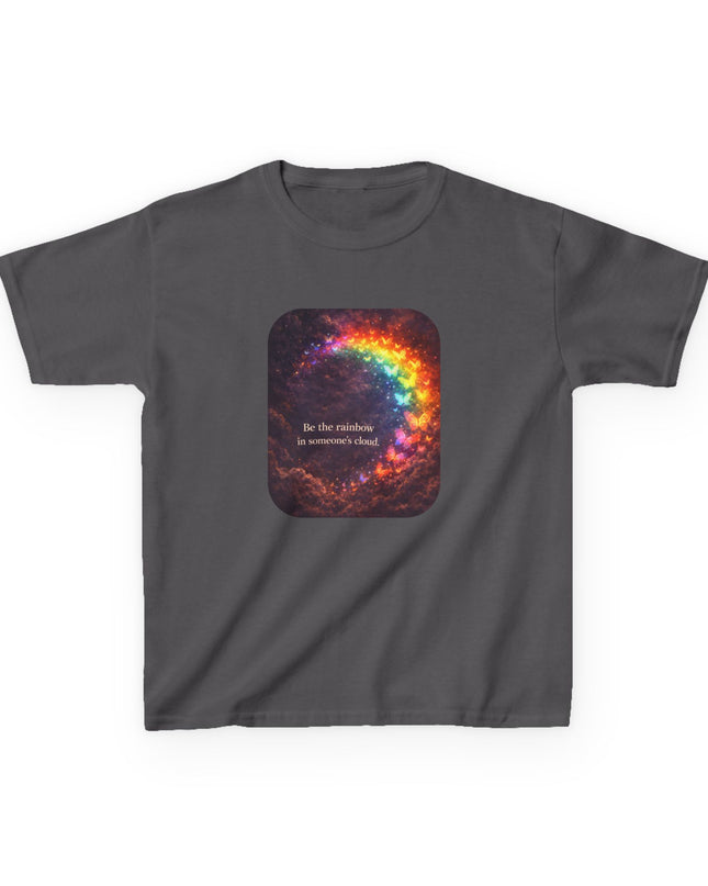 "Be the Rainbow in Someone's Cloud" Kids Heavy Cotton Tee