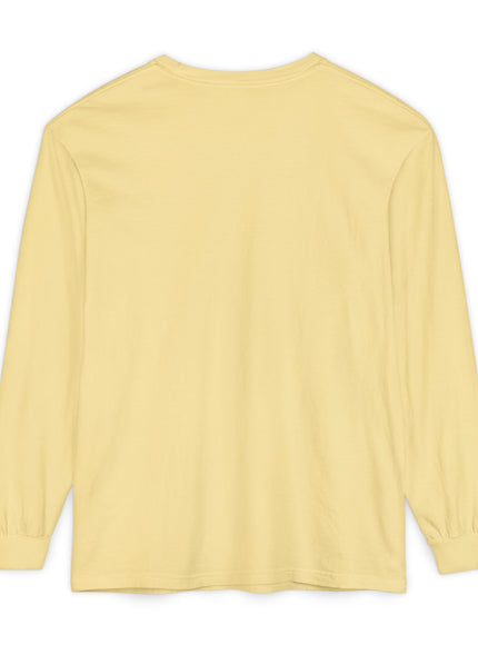 "Tides and Tall Trees" Unisex Garment-dyed Long Sleeve T-Shirt