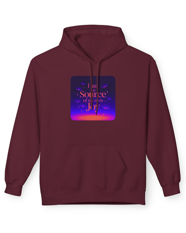 "I Am the Source of my Own Joy" Unisex Midweight Softstyle Fleece Hoodie