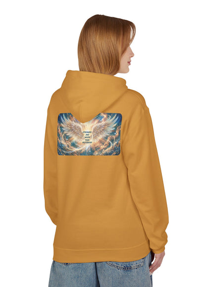 "Stronger and Wiser than Yesterday" Unisex Midweight Softstyle Fleece Hoodie