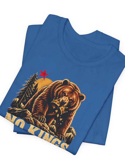 "No Kings California" Unisex Jersey Short Sleeve Tee