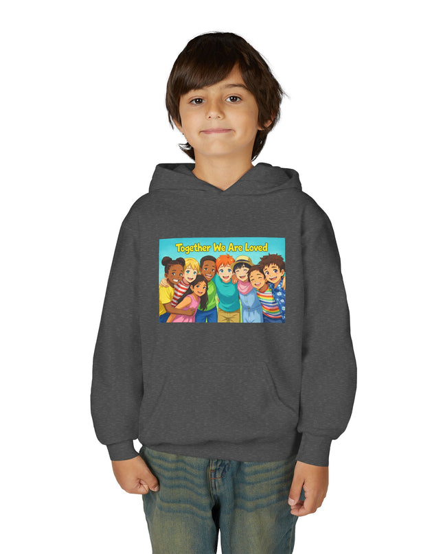 "Together We Are Loved" Youth Hooded Sweatshirt
