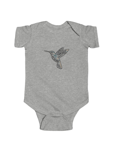"Hummingbird" Infant Fine Jersey Bodysuit