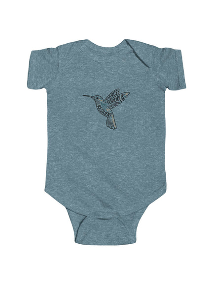 "Hummingbird" Infant Fine Jersey Bodysuit