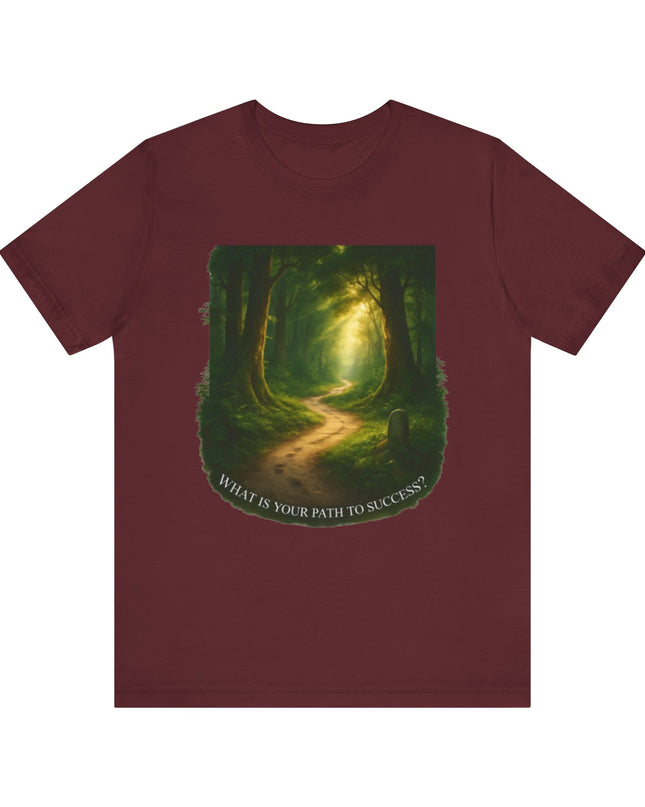 "Path to Success" Unisex Short Sleeve Tee
