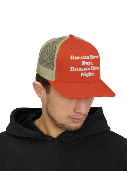 "Russian River Days, Russian River Nights" Snapback Trucker Cap
