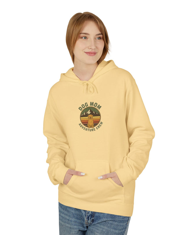 "Dog Mom" Unisex Midweight Softstyle Fleece Hoodie