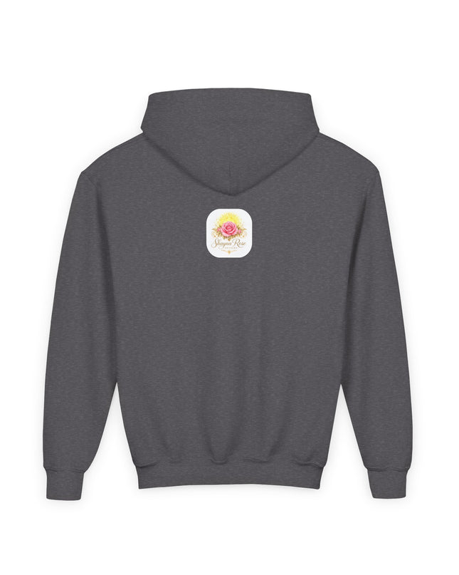 "My Mother Says I am Royalty" Youth Heavy Blend Hooded Sweatshirt