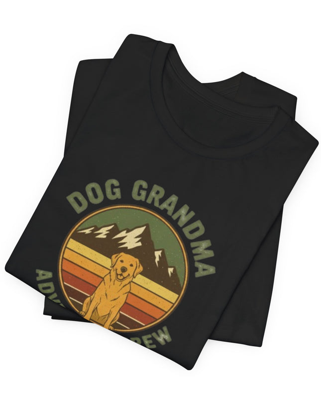 "Dog Grandma Adventure Crew" Unisex Jersey Short Sleeve Tee