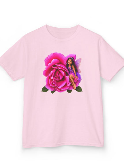"Rose Fairy" Kids Heavy Cotton Tee