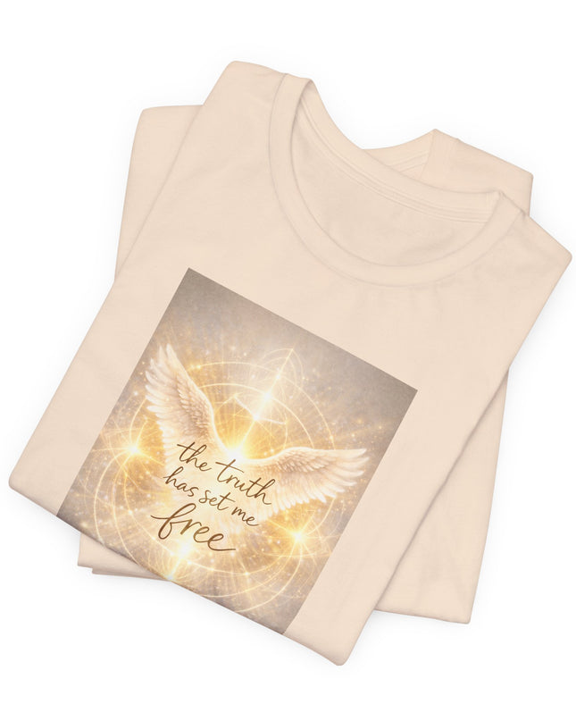 "The Truth Has Set Me Free" Unisex Jersey Short Sleeve Tee