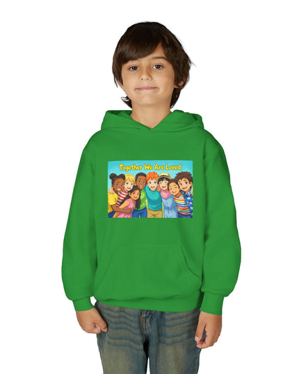 "Together We Are Loved" Youth Hooded Sweatshirt