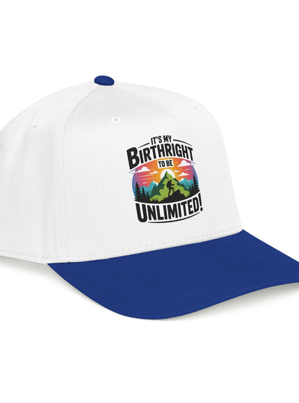 "It's my Birthright to be Unlimited" Mid Profile Baseball Cap