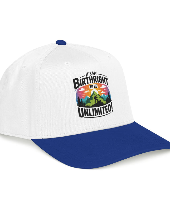 "It's my Birthright to be Unlimited" Mid Profile Baseball Cap