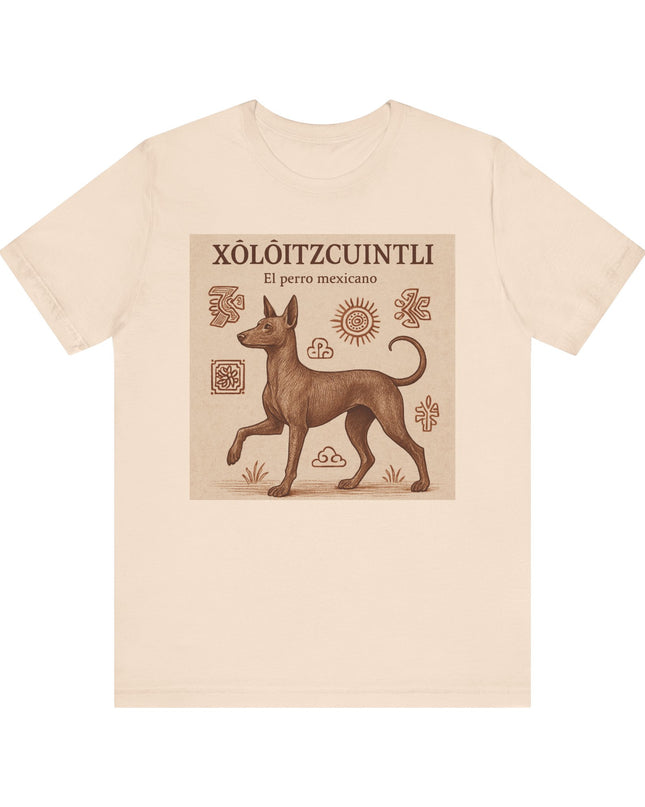 "Xoloitzcuintli - el perro mexicano" Unisex Jersey Short Sleeve Tee