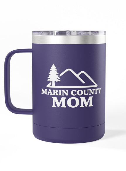 "Marin Country Mom" Coffee Mug Tumbler, 15oz