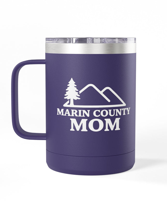 "Marin Country Mom" Coffee Mug Tumbler, 15oz