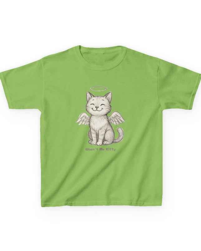 "Wasn't Me Kitty" Kids Heavy Cotton Tee