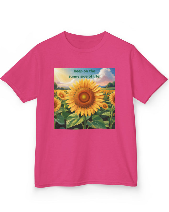"Keep on the Sunny Side of Life" Kids Heavy Cotton Tee
