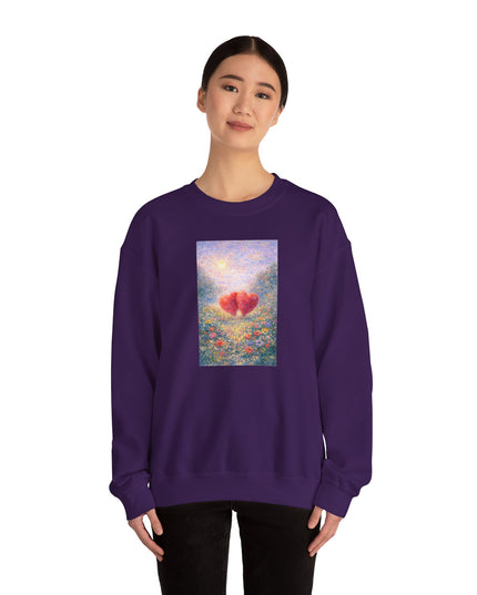 "Valentine's Day - Monet Style" Unisex Adult Sweatshirt