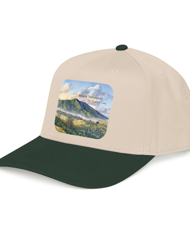 "Mount Tamalpais, the Sleeping Lady" Mid Profile Baseball Cap