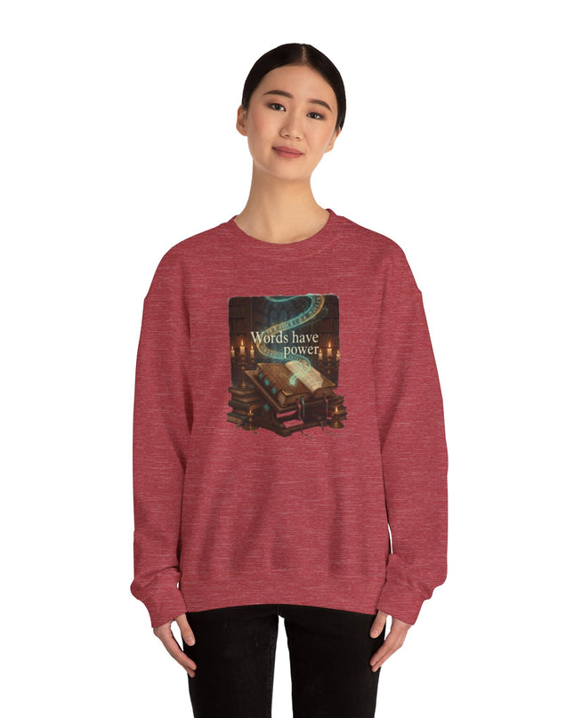 "Words Have Power" Unisex Adult Sweatshirt