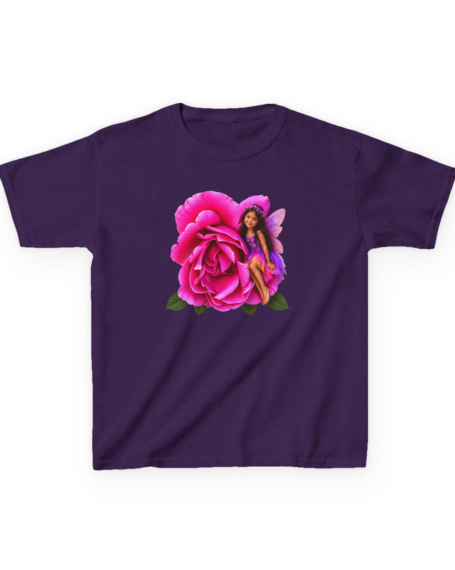 "Rose Fairy" Kids Heavy Cotton Tee
