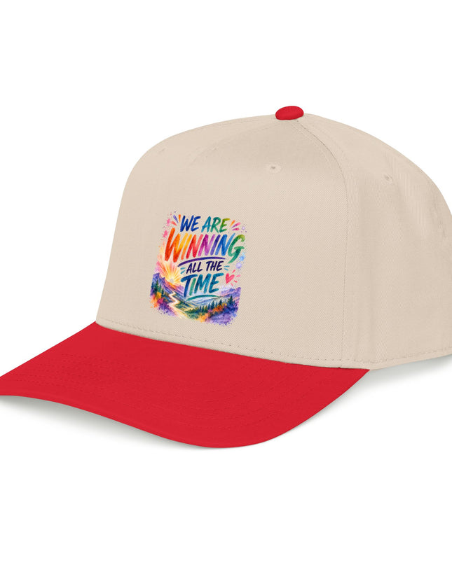 "We are Winning all the Time" Mid Profile Baseball Cap