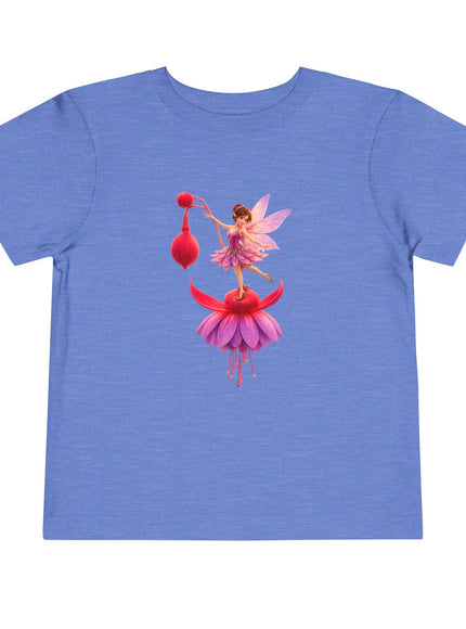 "Fuchsia Fairy" Toddler Short Sleeve Tee