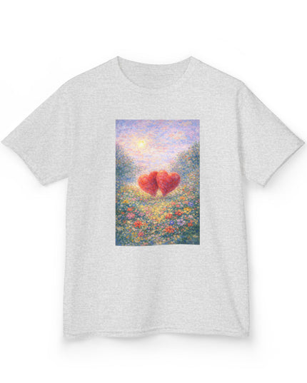 "Valentine's Day - Monet Style" Kids Heavy Cotton Tee