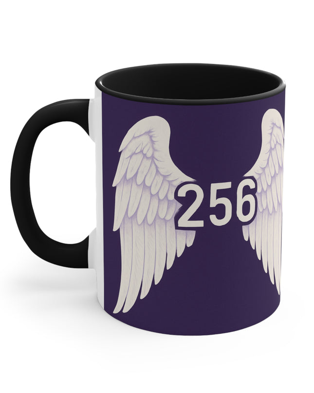 "Fluffy Angel Wing 256" Accent Mug