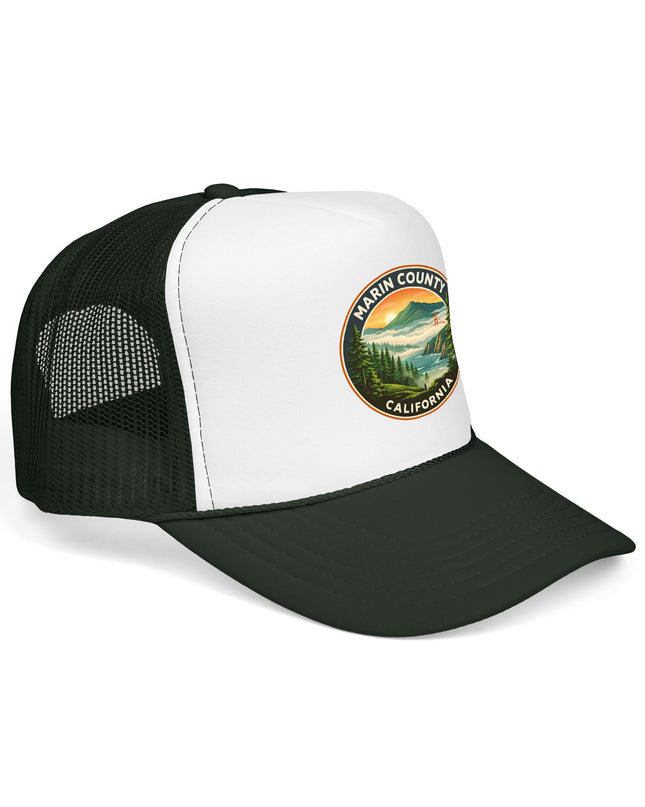 "Marin County, Above the Fog" Foam Trucker Hat