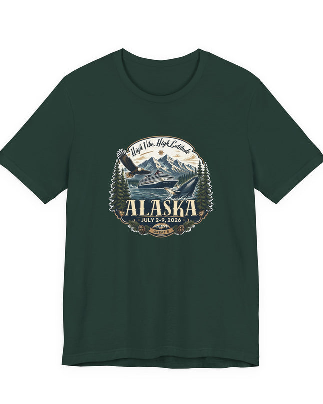 "Alaska" Unisex Jersey Short Sleeve Tee