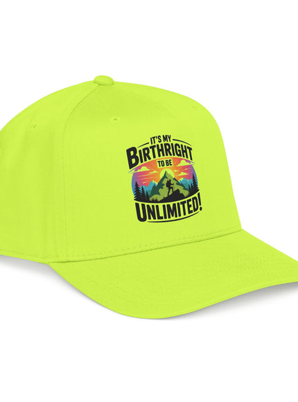 "It's my Birthright to be Unlimited" Mid Profile Baseball Cap
