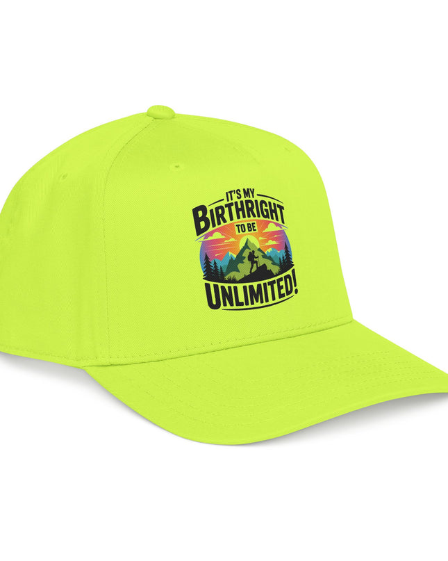 "It's my Birthright to be Unlimited" Mid Profile Baseball Cap