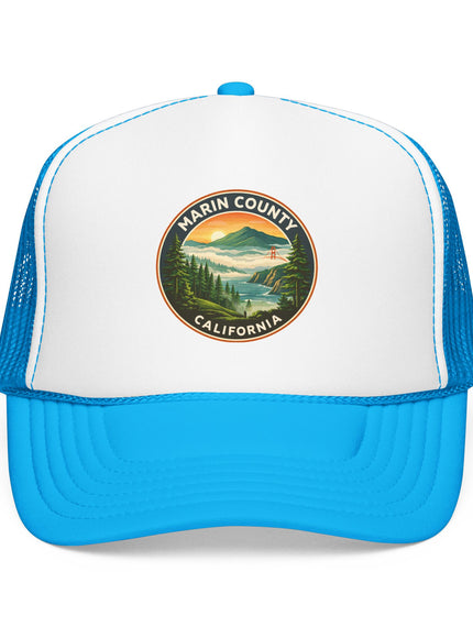 "Marin County, Above the Fog" Foam Trucker Hat