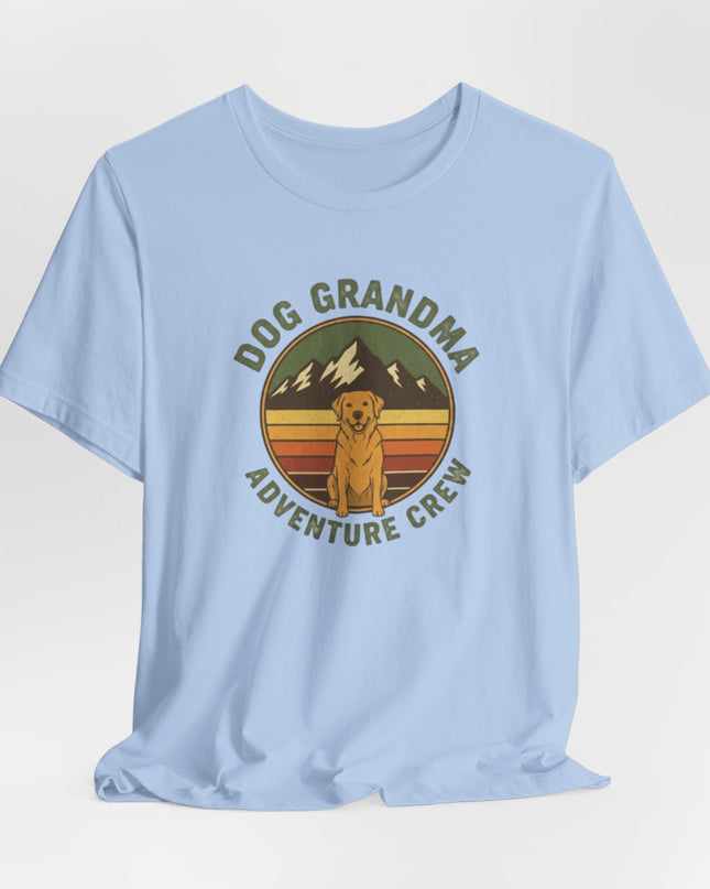 "Dog Grandma Adventure Crew" Unisex Jersey Short Sleeve Tee