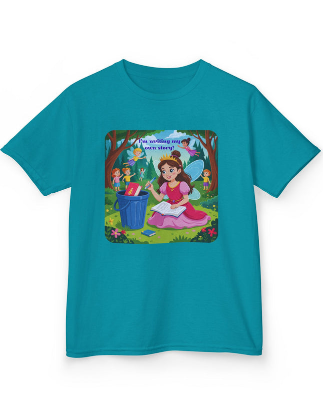 "I'm Writing my Own Story!" Kids Heavy Cotton Tee