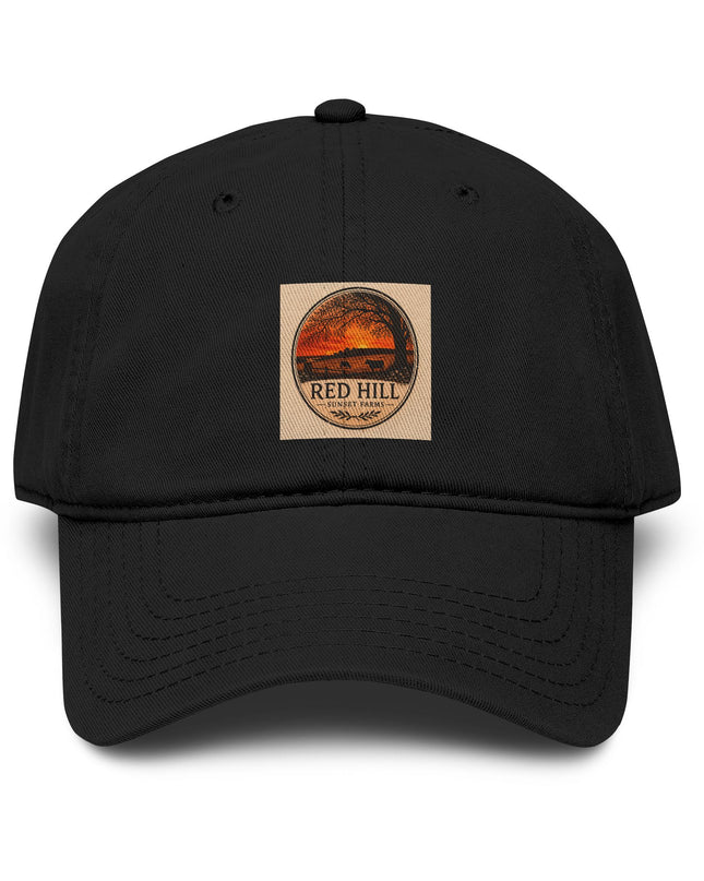 "Red Hill Sunset Farms" Garment Washed Baseball Cap