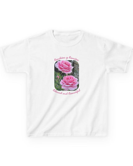 "Blessed and Beautiful" Kids Heavy Cotton Tee